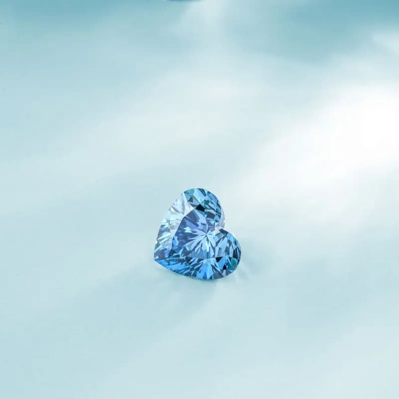 Ilustración para el cristal de tanzanita