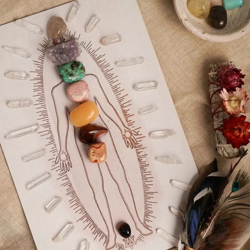 Ilustración para el cristal de turquesa