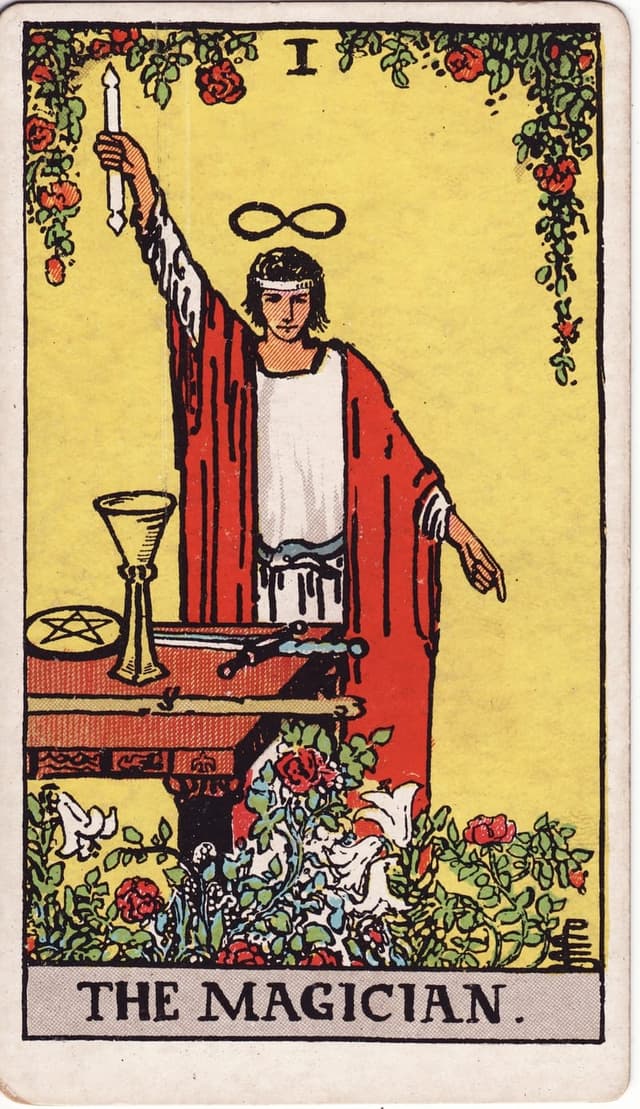 El Mago — carta del tarot Rider-Waite